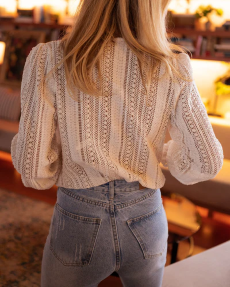 Van Delft Mode® | Gehaakte blouse