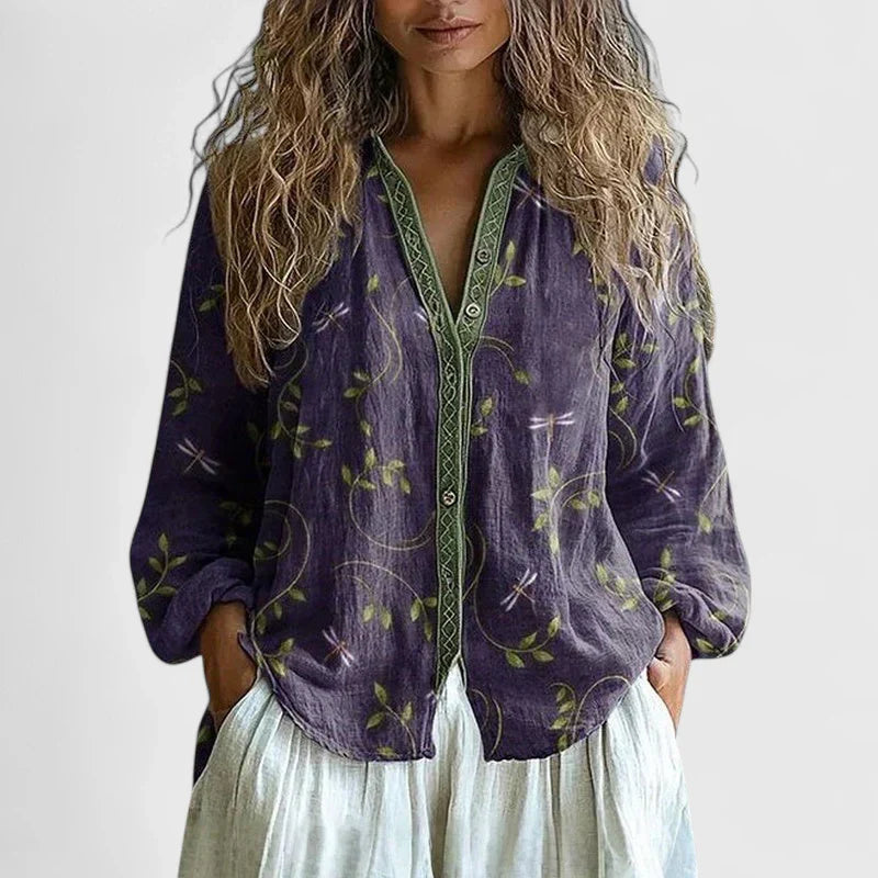 Van Delft Mode® | Olivianne stijlvolle zomerblouse