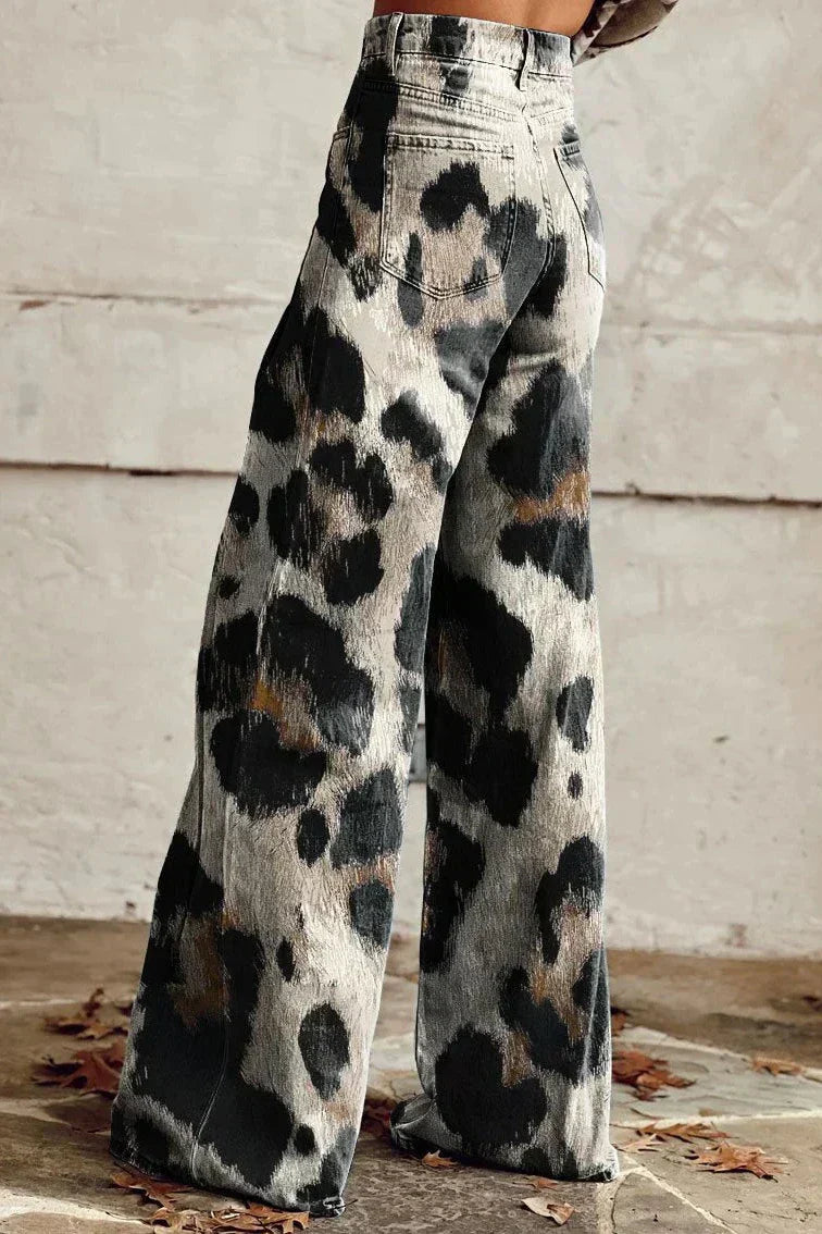 Van Delft Mode®| Boho Vintage Broek met Chique Print