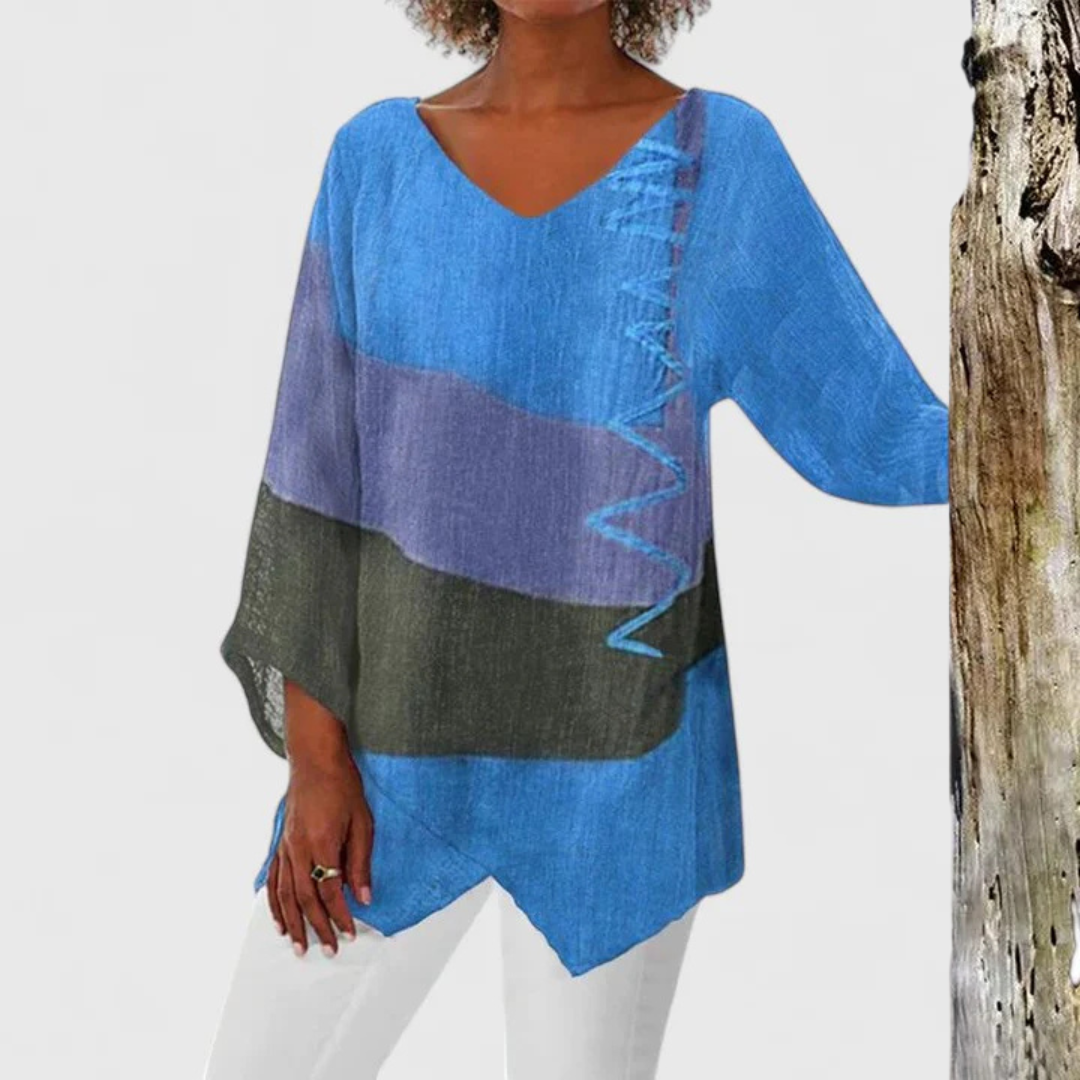 Van Delft Mode® | Tuniek met Sophisticated V-Hals