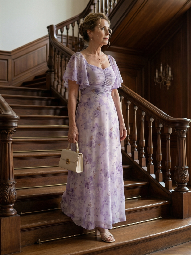 Van Delft Mode® | Elegante soepele comfortabele damesjurk