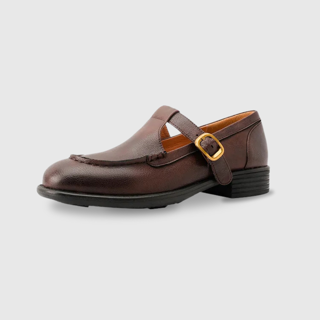 Van Delft Mode®| Retro-geïnspireerde Leren Schoenen