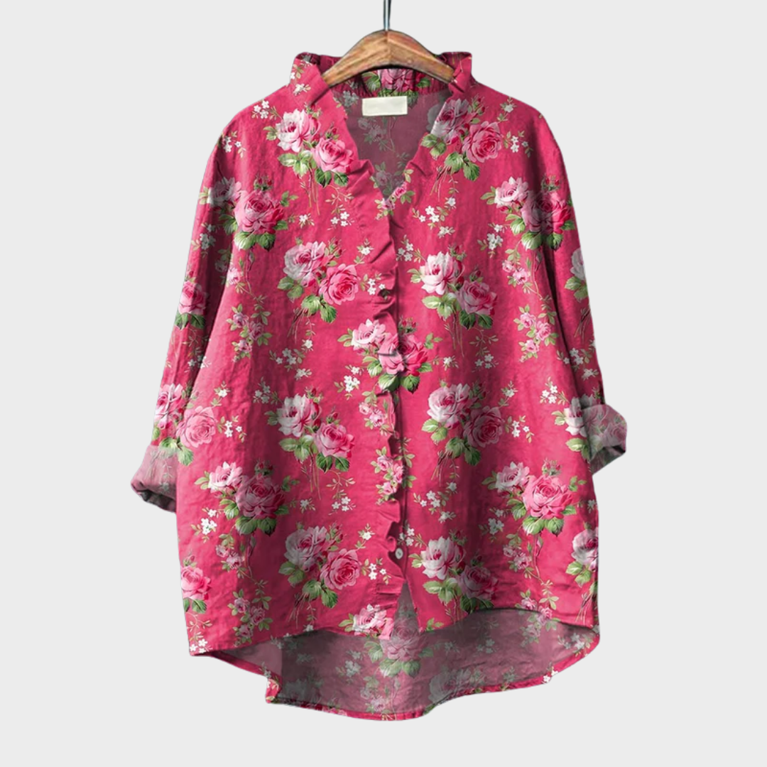 Van Delft Mode® | Tara Stijlvolle zomerblouse