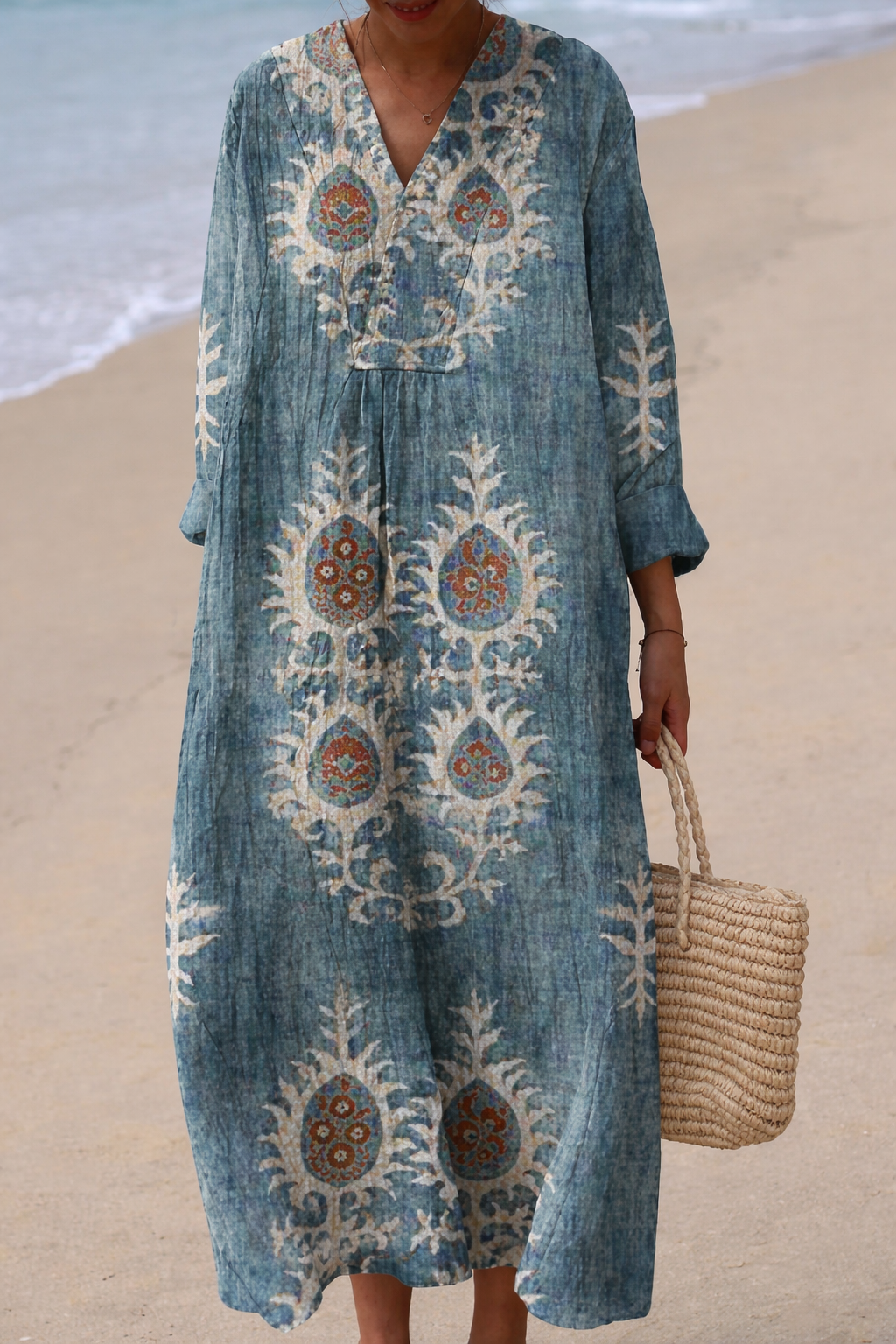 Van Delft Mode®| BOHO MAXI JURK