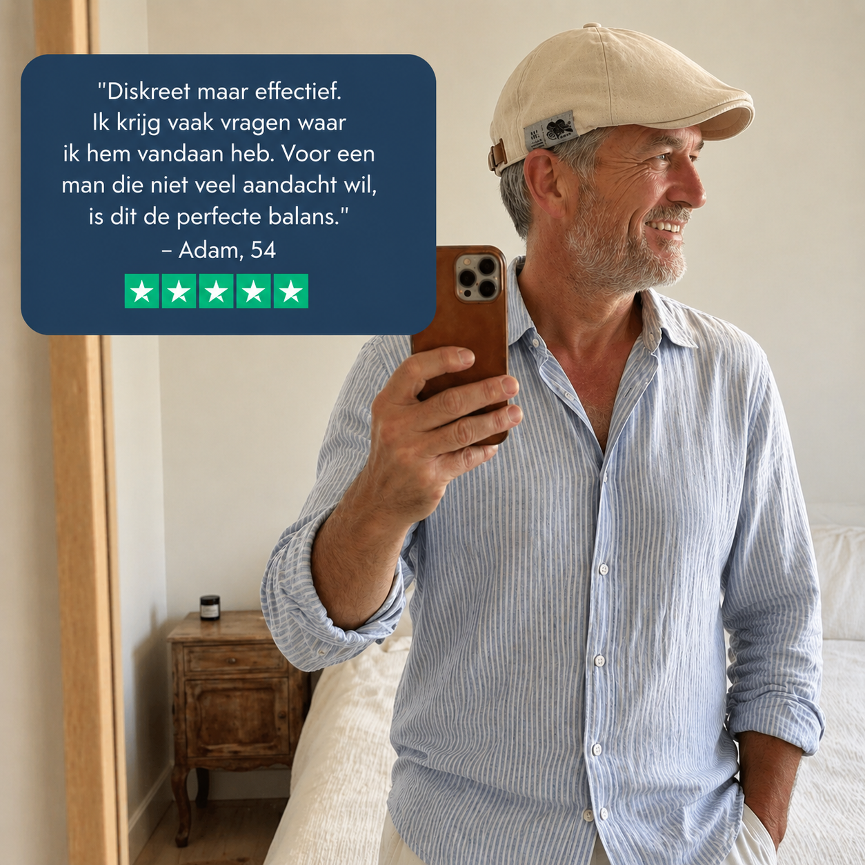 Van Delft Mode® | Klassieke Flat Cap voor Heren – Tijdloze Stijl & Dagelijks Comfort (1+1 Speciale Actie)