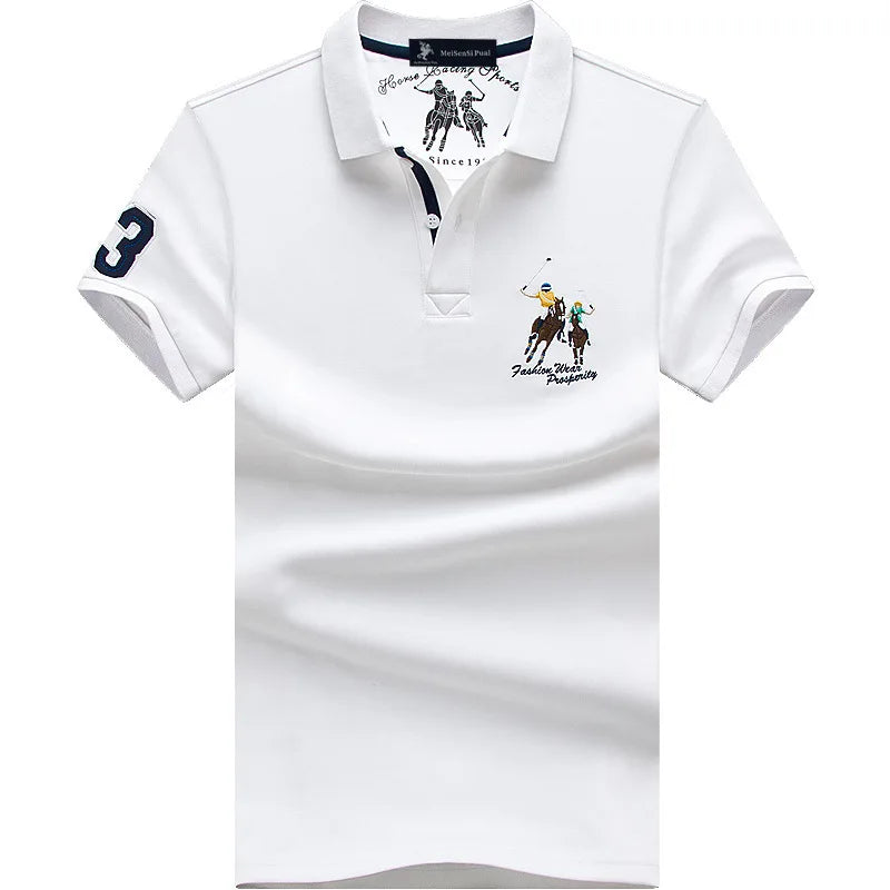 Van Delft Mode® | Katoenen poloshirt voor heren (TIJDELIJK 1+1 GRATIS!)