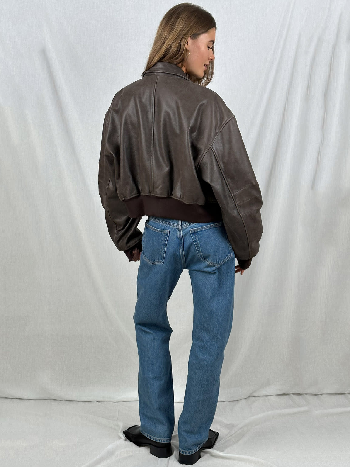 Van Delft Mode® | Cropped Bomber