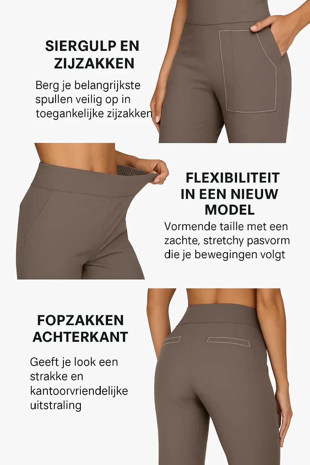Van Delft Mode® | Comfortabele dames stretchbroek (TIJDELIJK 1+1 GRATIS!)