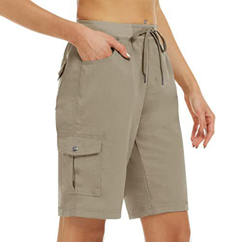 Van Delft Mode® | Comfortabele dames short met zijzakken