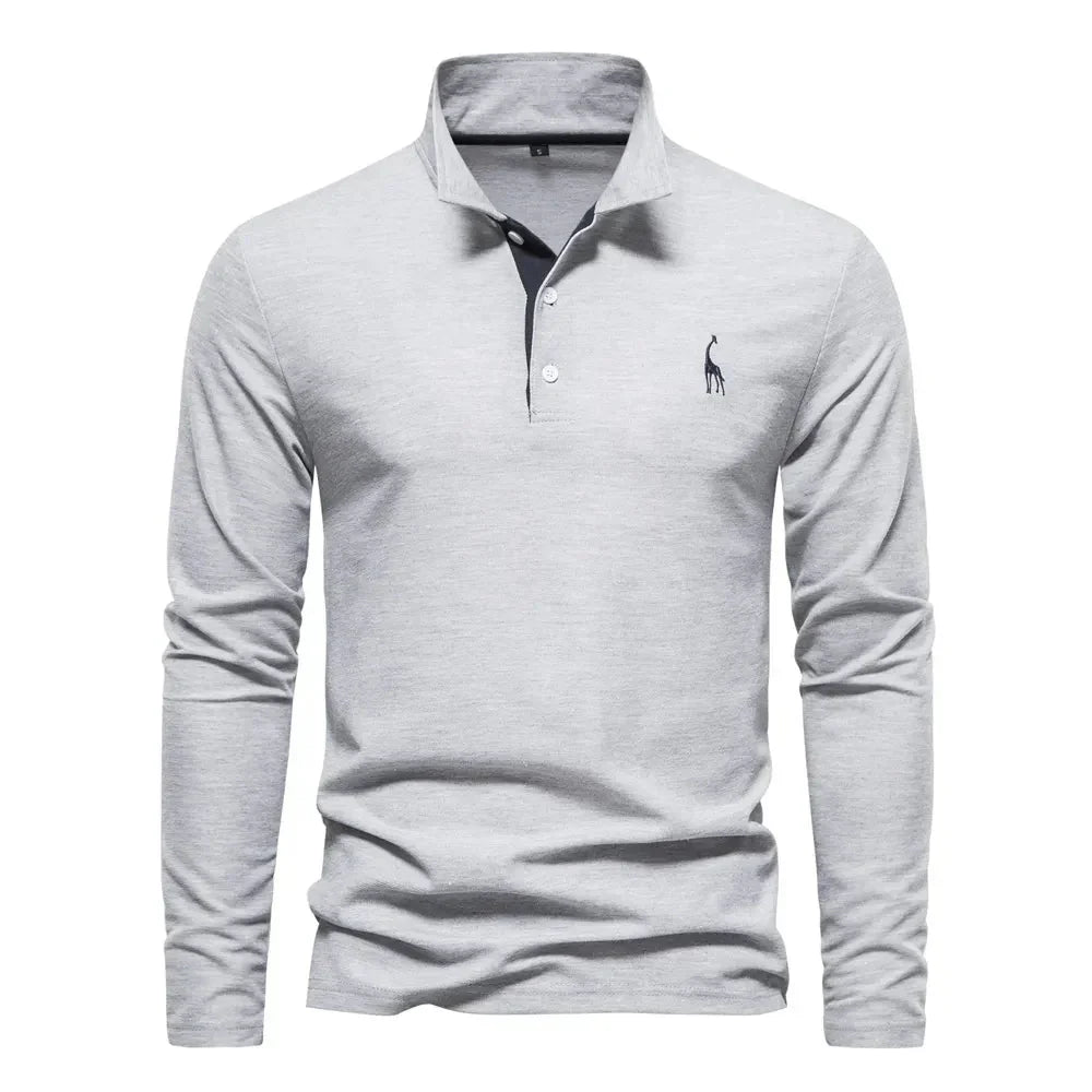 Van Delft Mode® | Polo met Lange Mouwen