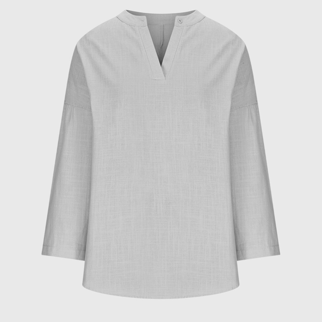 Van Delft Mode® | Lenara Elegante en Luchtige Strandblouse