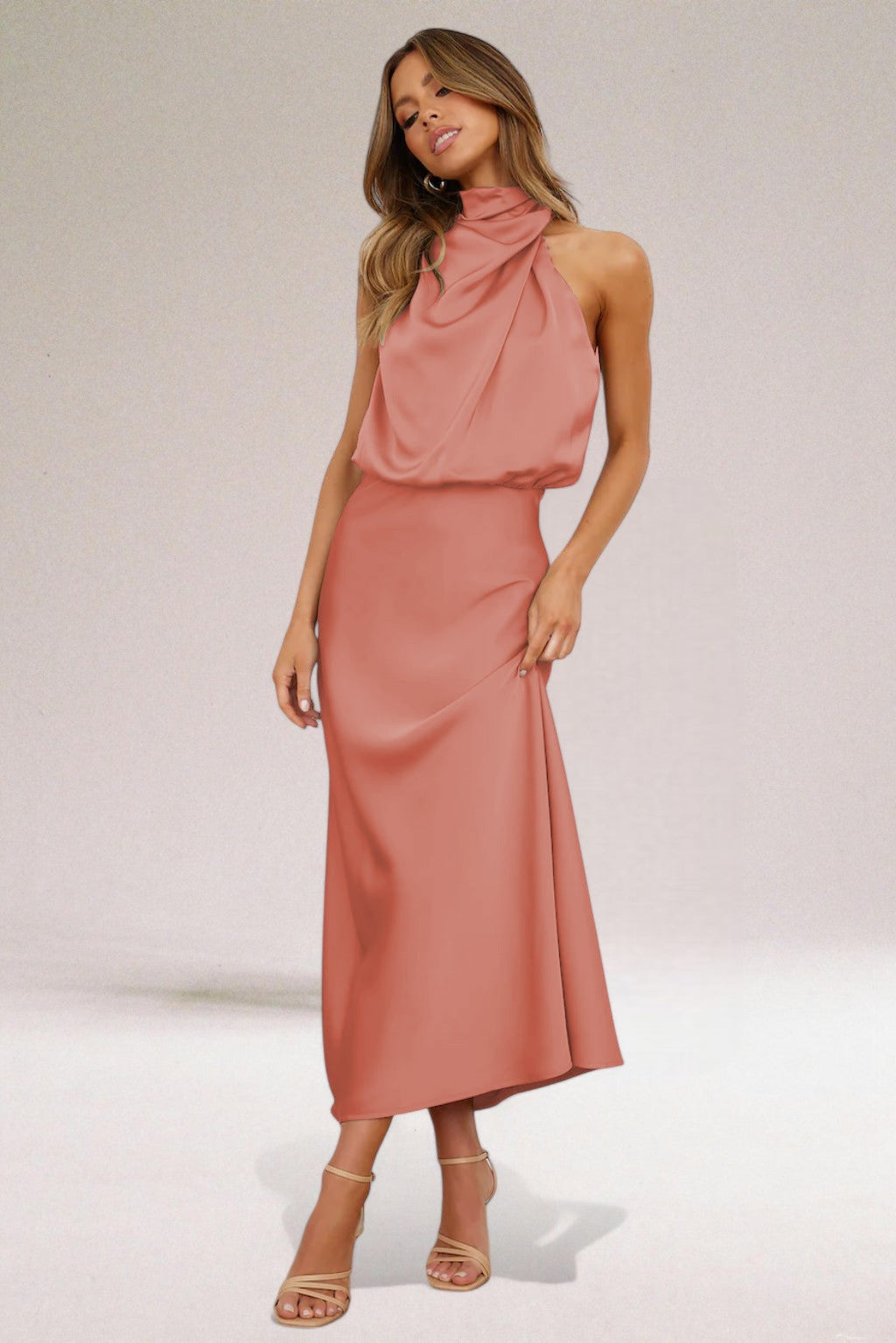 Van Delft Mode® | Satijnen Glamour Jurk