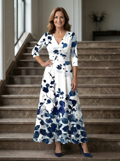 Van Delft Mode® | Elegante comfortabele jurk met luchtige stof