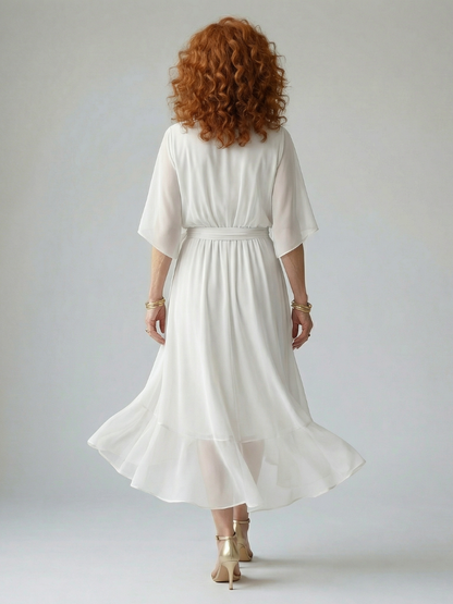 Van Delft Mode® | Elegante zachte comfortabele zomerjurk