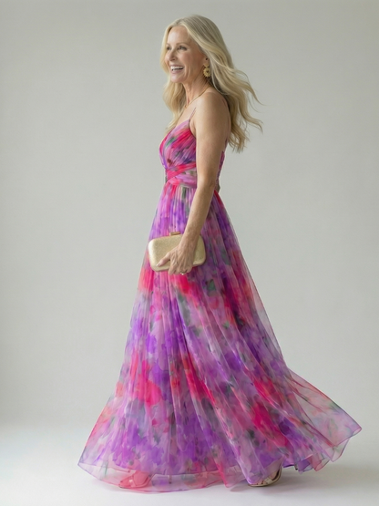 Van Delft Mode® | Comfortabele luchtige jurk met elegante afwerking