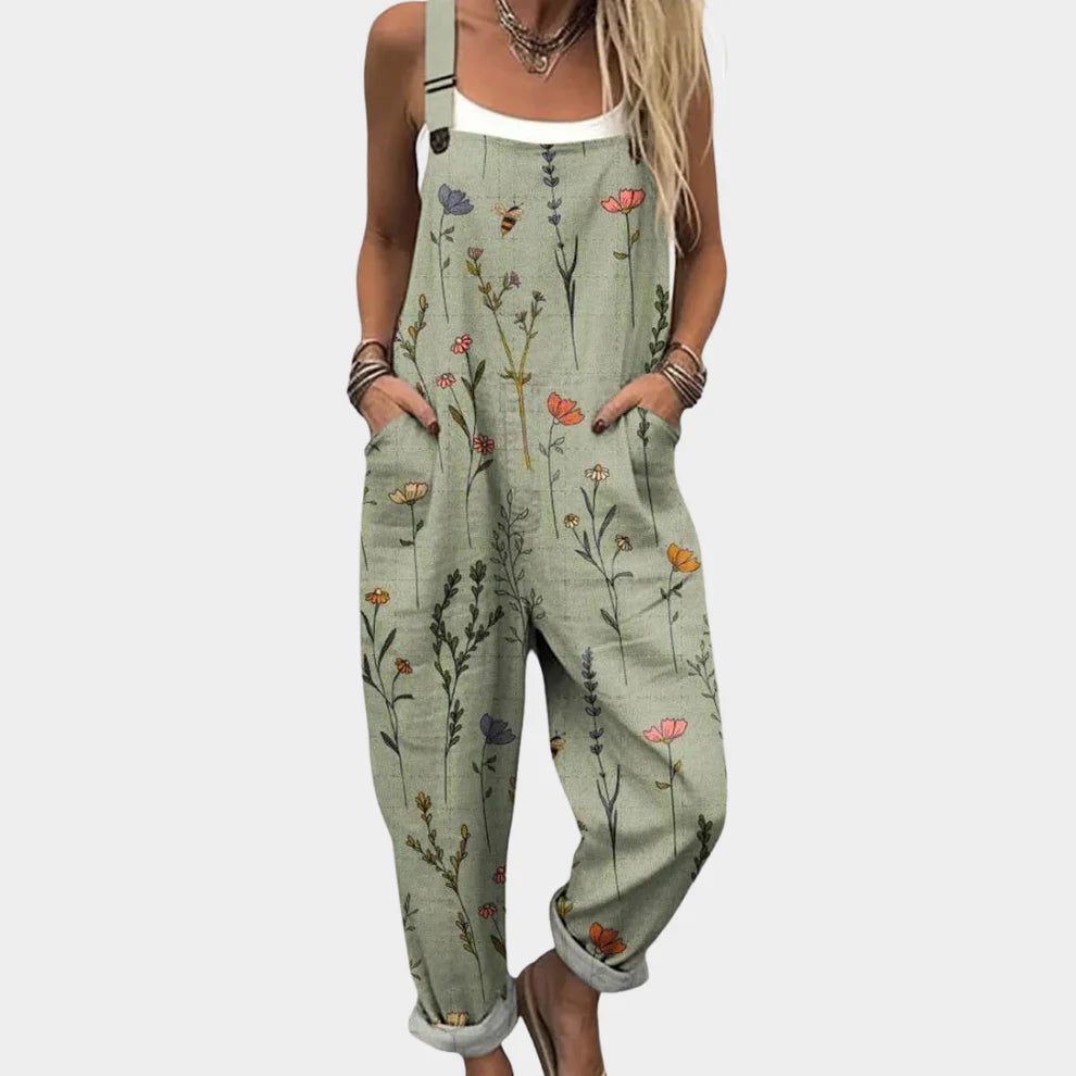 Van Delft Mode® | Comfortabele tuinbroek met print