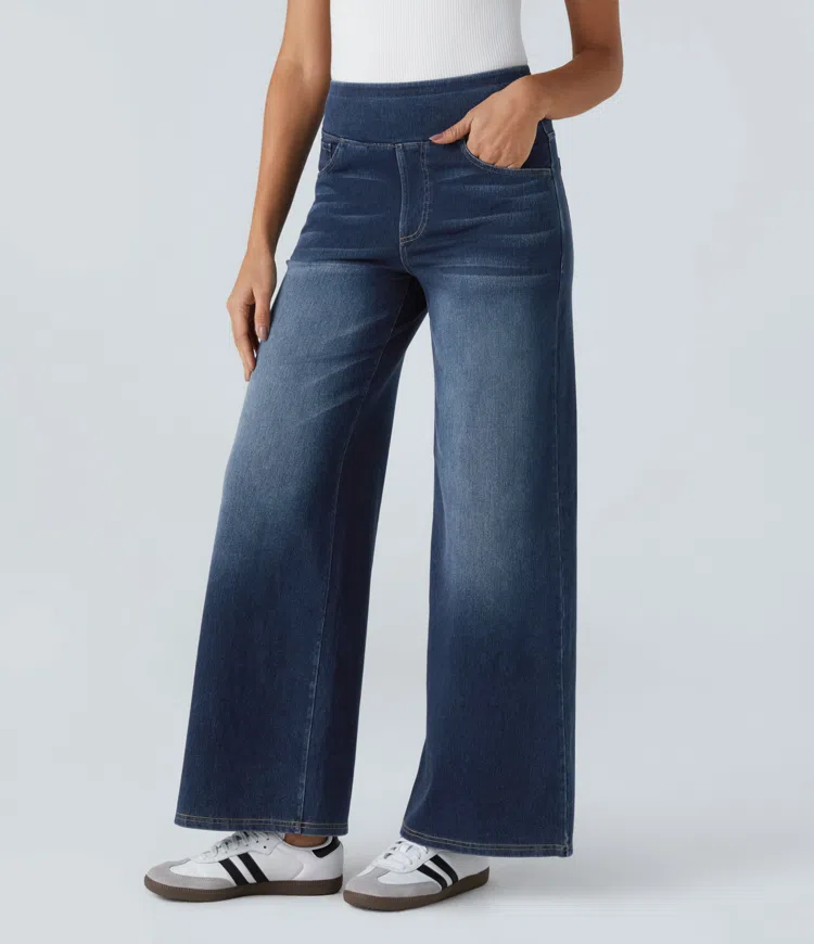 Van Delft Mode® | Comfortabele jeans met hoge taille