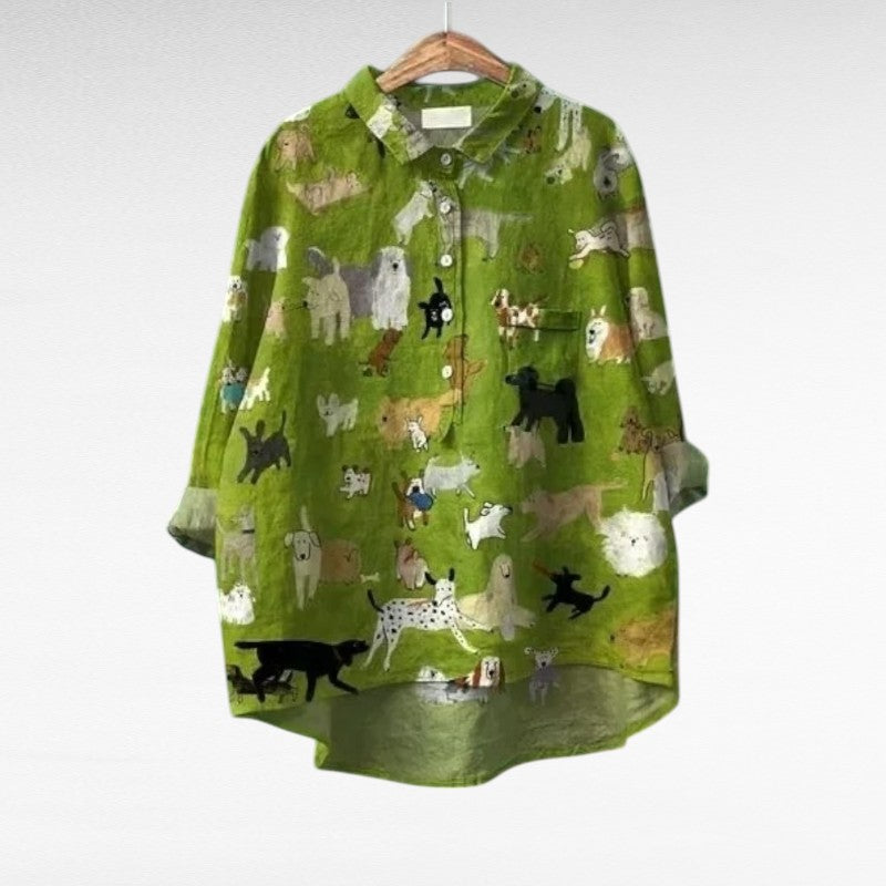 Van Delft Mode® | Cécile elegante zomerblouse