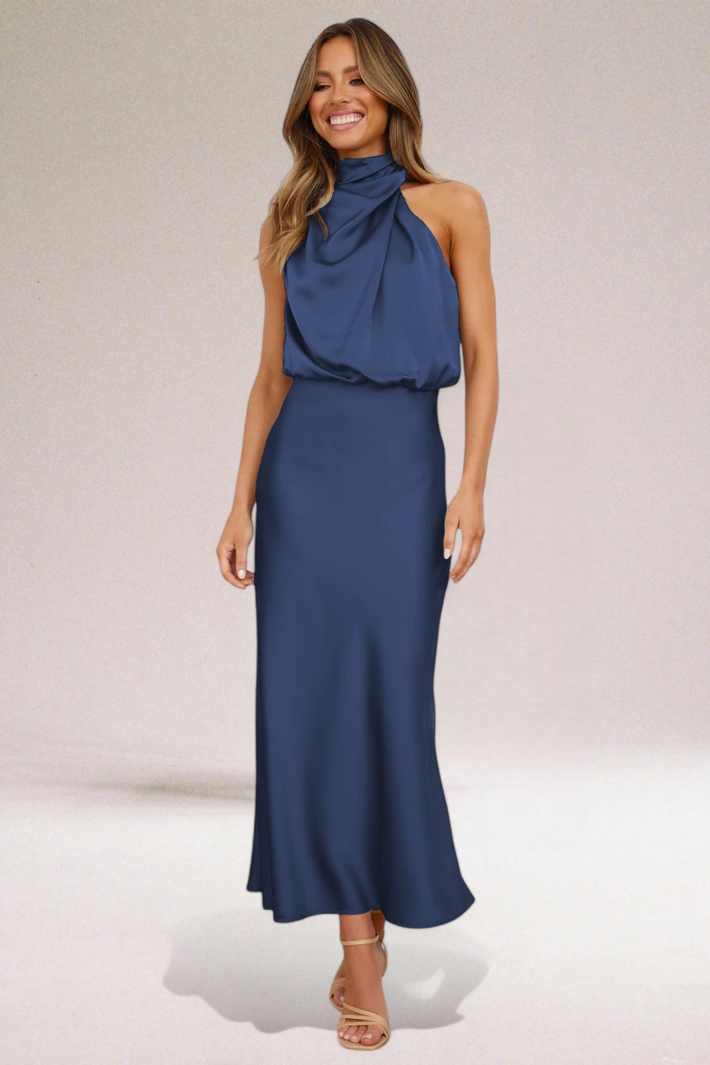 Van Delft Mode® | Satijnen Glamour Jurk