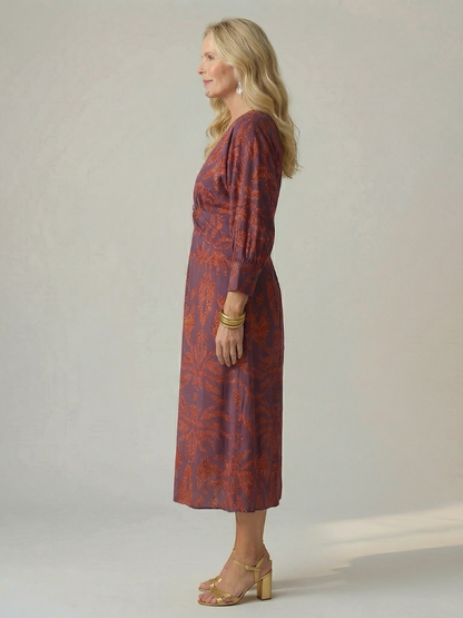 Van Delft Mode® | Elegante comfortabele jurk met lichte en zachte stof