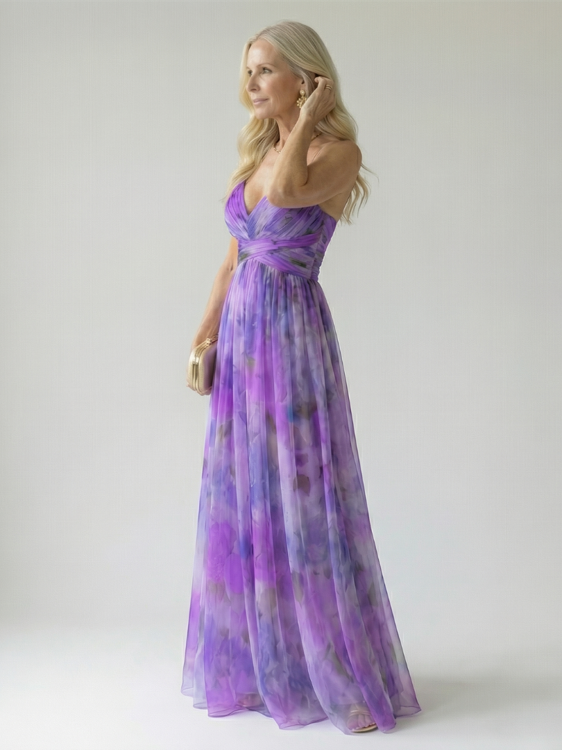Van Delft Mode® | Comfortabele luchtige jurk met elegante afwerking