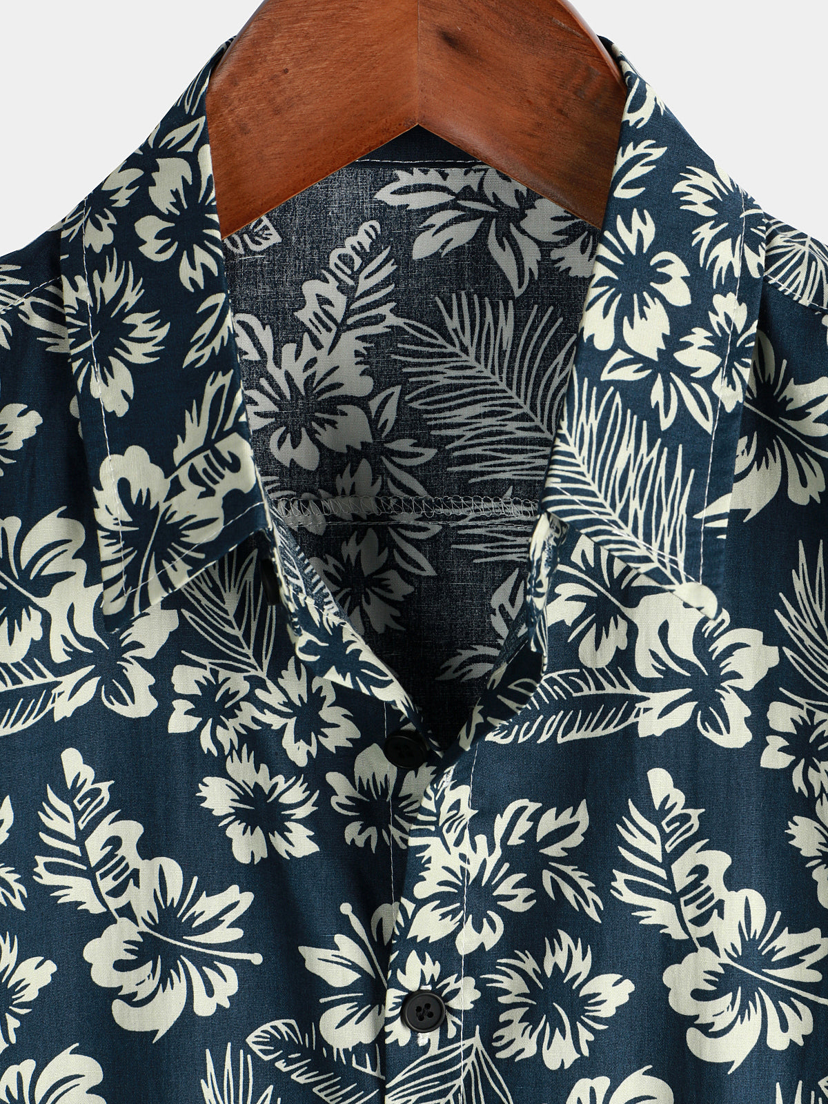 Van Delft Mode®| Katoenen Hawaii Overhemd met Korte Mouwen