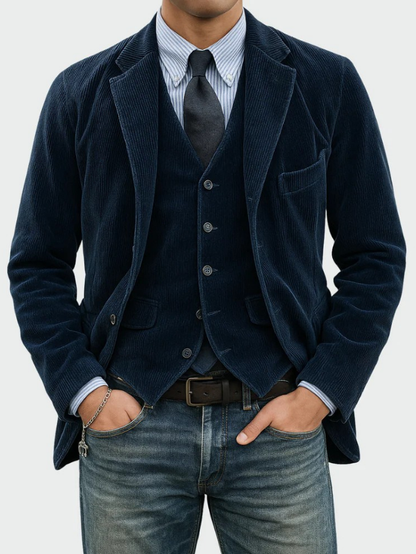 Van Delft Mode® | 2-DELIGE PAK: BLAZER EN VEST