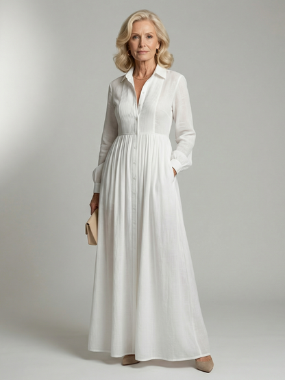 Van Delft Mode® | Elegante comfortabele jurk met soepele fit