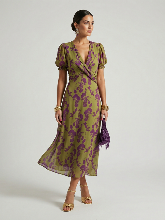 Van Delft Mode® | Elegante comfortabele jurk met zachte en soepele stof