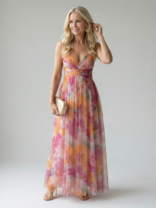 Van Delft Mode® | Comfortabele luchtige jurk met elegante afwerking