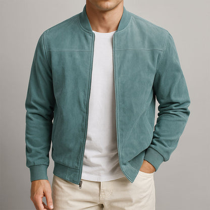 Van Delft Mode® | Comfortabele suèdejas voor heren