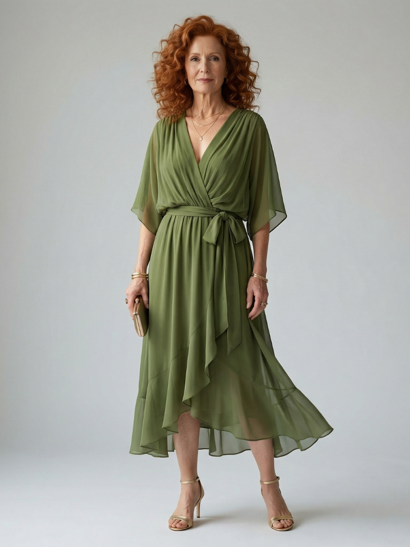 Van Delft Mode® | Elegante zachte comfortabele zomerjurk
