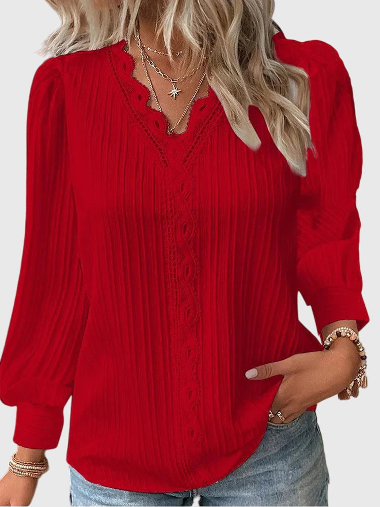 Van Delft Mode® | Andrea Elegante pullover blouse