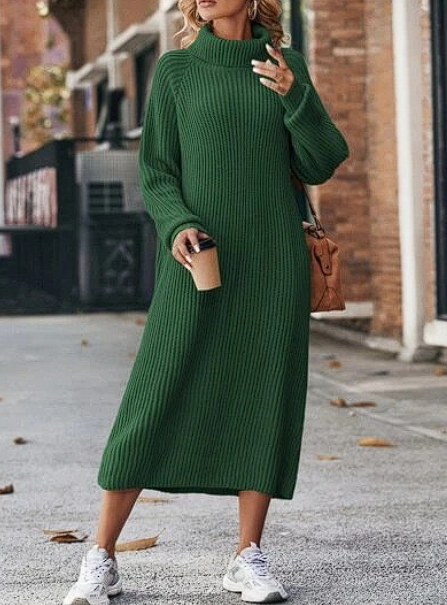 Van Delft Mode® | Casual Gebreide Jurk