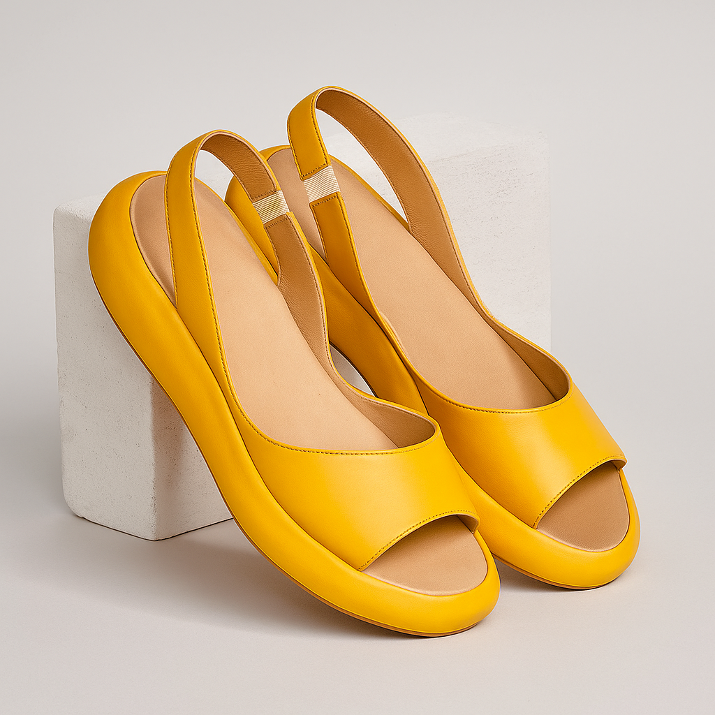 Van Delft Mode® | Anti-Slip Open-Toe Sandalen – Elegante Stabiliteit & Ultiem Comfort