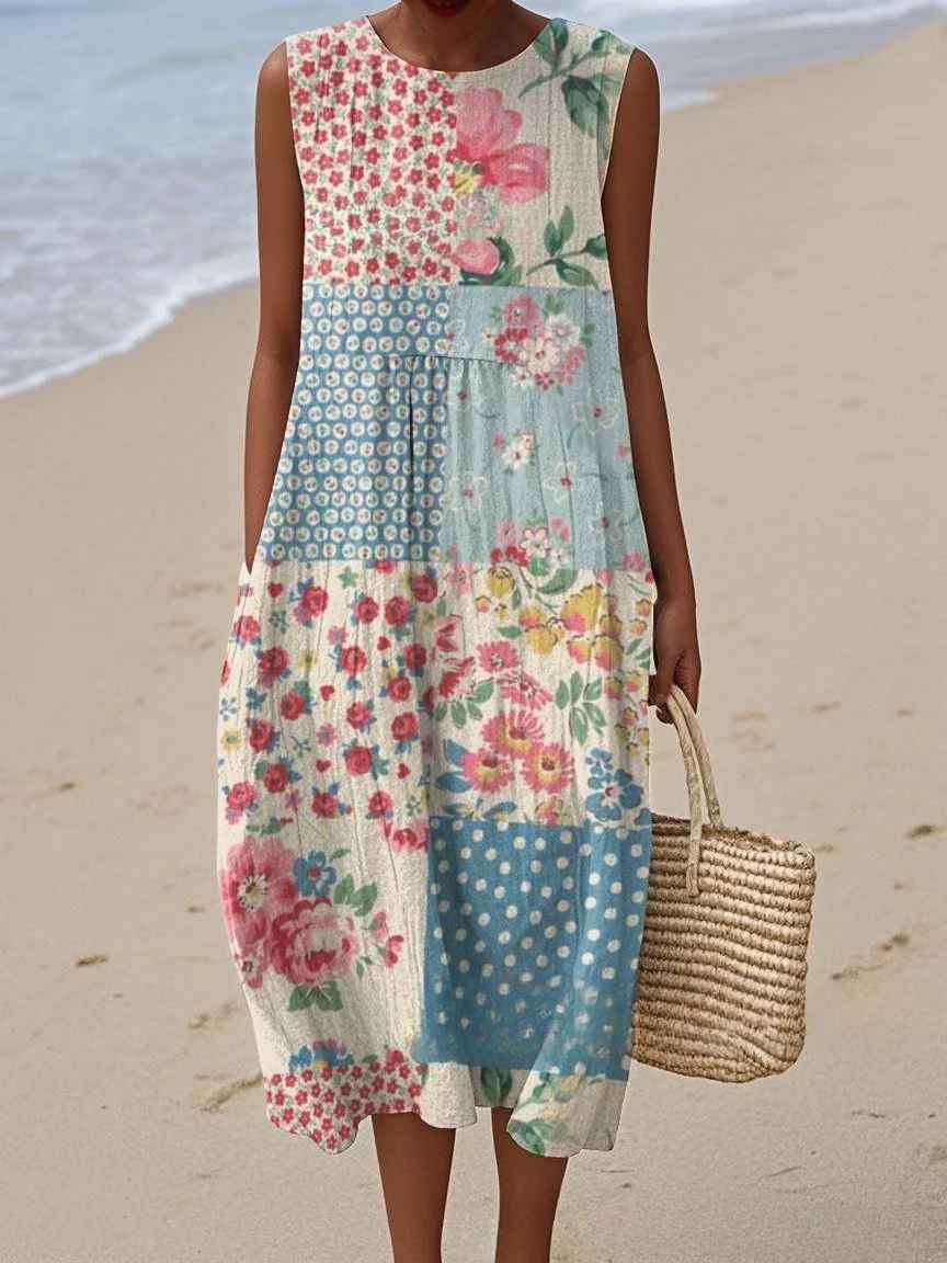Van Delft Mode® | Zomerse bloemenjurk