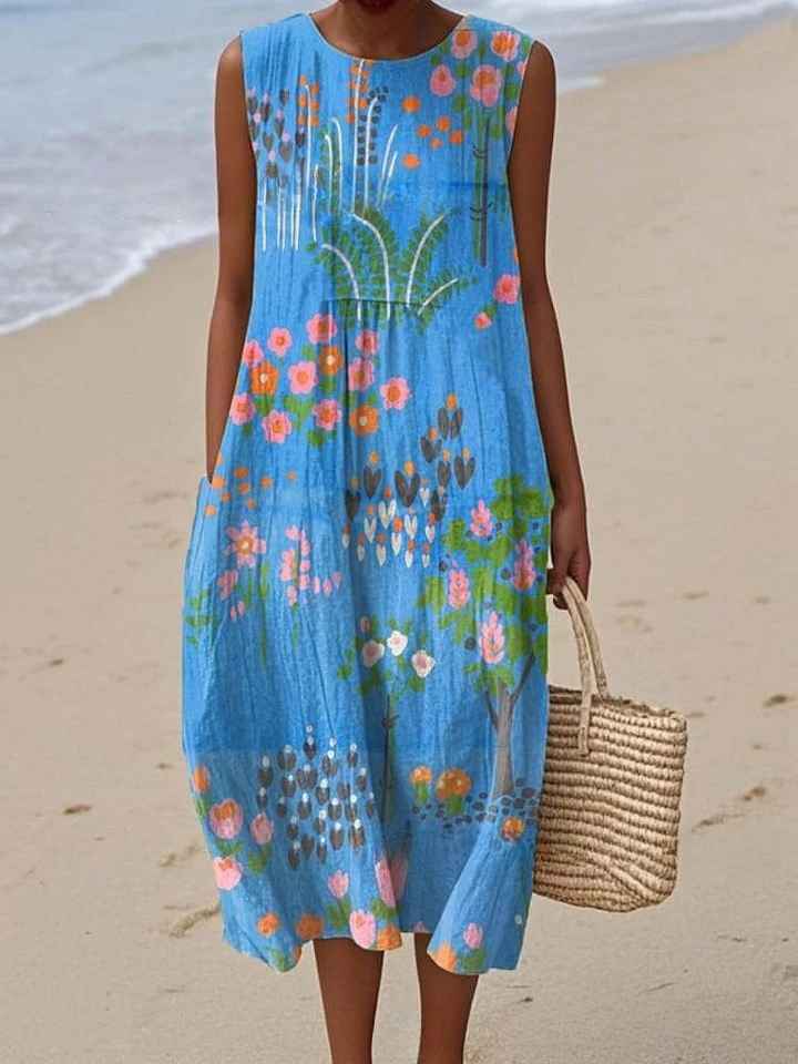 Van Delft Mode® | Zomerse bloemenjurk
