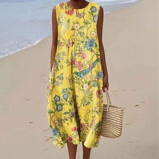 Van Delft Mode® | Zomerse bloemenjurk