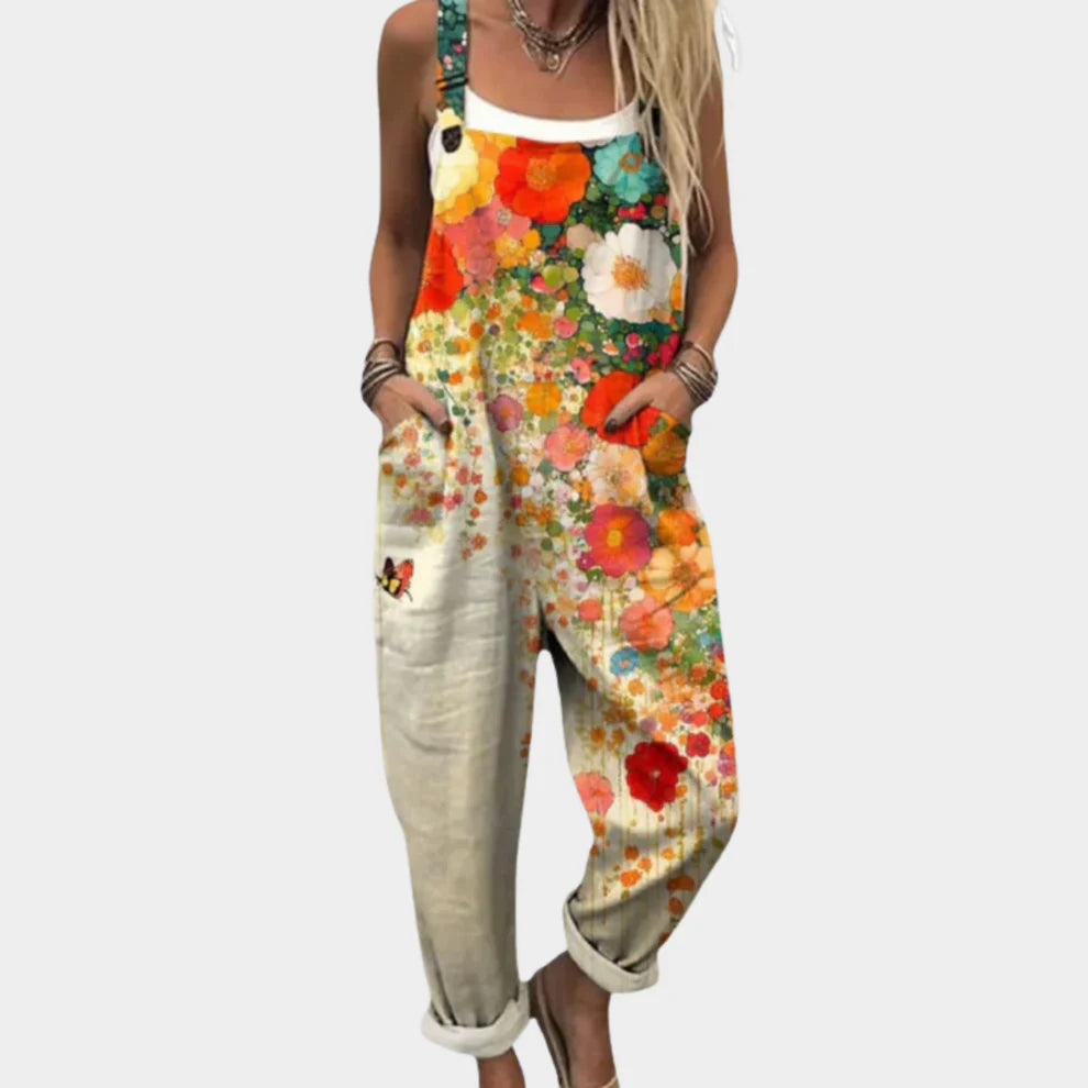 Van Delft Mode® | Comfortabele tuinbroek met print