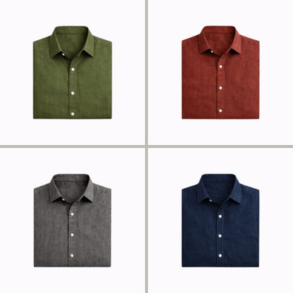 Van Delft Mode® | Comfortabele Linnen overhemd