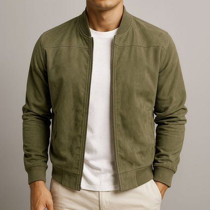 Van Delft Mode® | Comfortabele suèdejas voor heren
