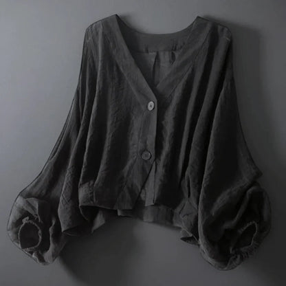 Van Delft Mode® | Elegante linnen dames blouse