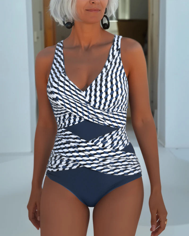 Cross-Over Resort Casual Zwemoutfit