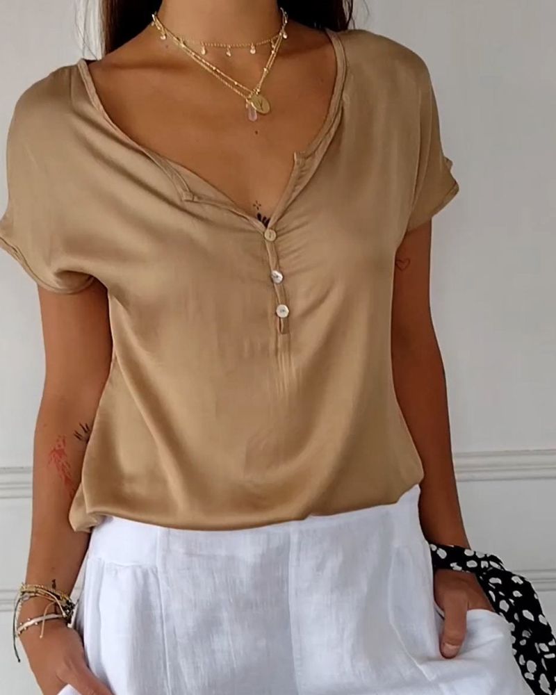 Van Delft Mode® | COMFORTABEL ZOMER T-SHIRT