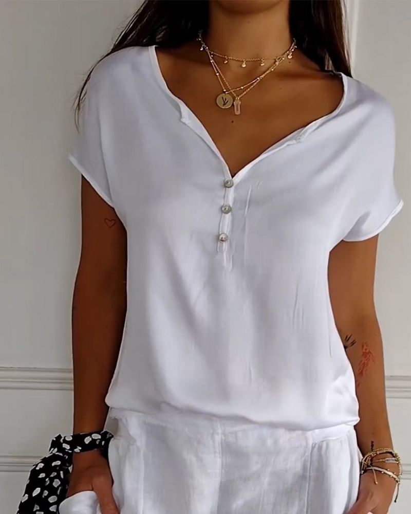 Van Delft Mode® | COMFORTABEL ZOMER T-SHIRT