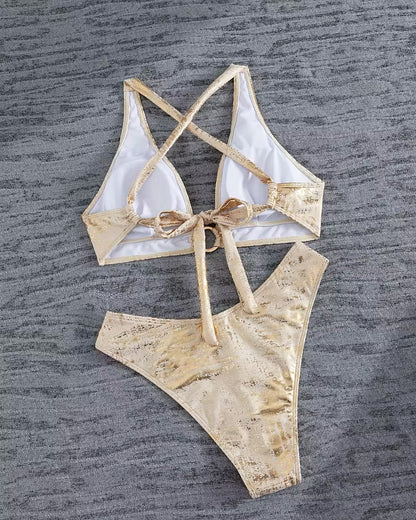 Metaal Gesp Ontwerp Bikini