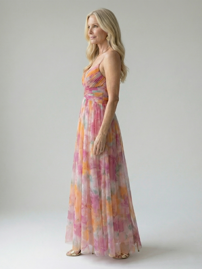 Van Delft Mode® | Comfortabele luchtige jurk met elegante afwerking