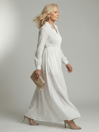 Van Delft Mode® | Elegante comfortabele jurk met soepele fit