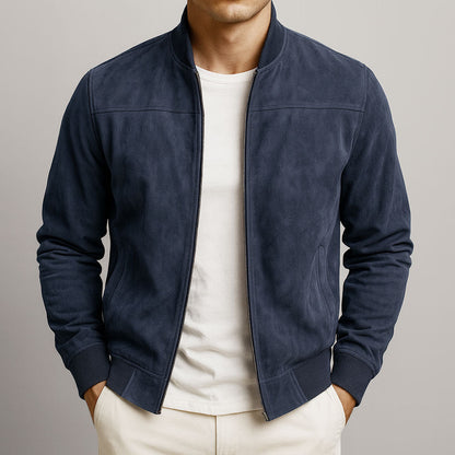 Van Delft Mode® | Comfortabele suèdejas voor heren