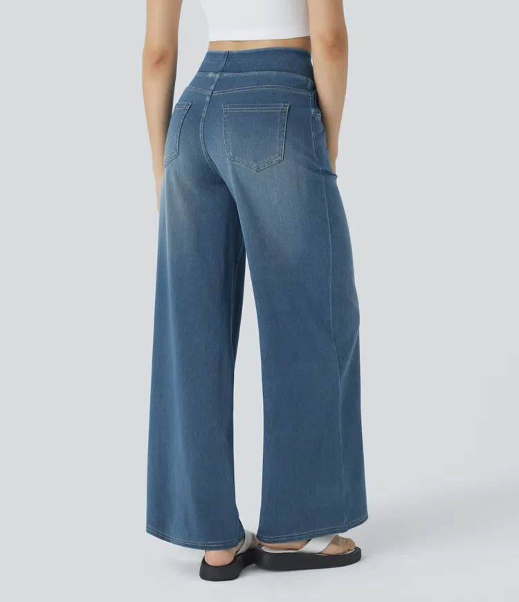 Van Delft Mode® | Comfortabele jeans met hoge taille